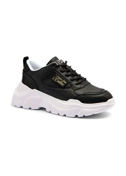 Versace Jeans Couture Sneakersy FONDO SPEEDTRACK DIS. SC2 | z dodatkiem skóry ze sklepu Gomez Fashion Store w kategorii Buty sportowe damskie - zdjęcie 184303525