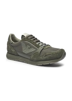 Emporio Armani Sneakersy | z dodatkiem skóry ze sklepu Gomez Fashion Store w kategorii Buty sportowe męskie - zdjęcie 184303576