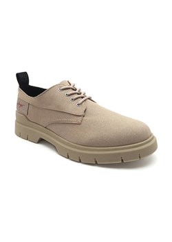 HUGO Derby Ryan | z dodatkiem skóry ze sklepu Gomez Fashion Store w kategorii Buty eleganckie męskie - zdjęcie 184303625