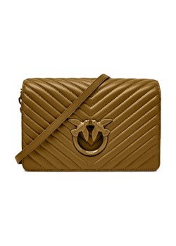 Pinko Skórzana torebka na ramię LOVE CLICK CLASSIC ze sklepu Gomez Fashion Store w kategorii Kopertówki - zdjęcie 184303669