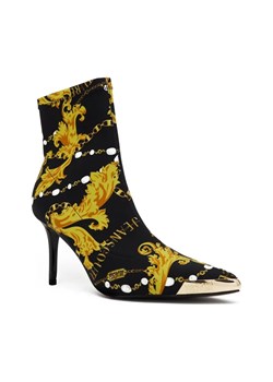 Versace Jeans Couture Botki | z dodatkiem skóry ze sklepu Gomez Fashion Store w kategorii Botki - zdjęcie 184303686