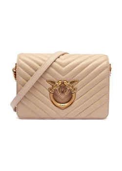 Pinko Skórzana torebka na ramię LOVE CLICK MINI SHEEP ze sklepu Gomez Fashion Store w kategorii Listonoszki - zdjęcie 184303725
