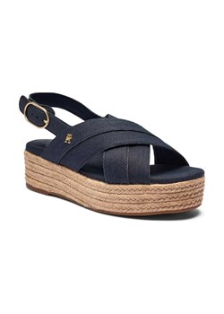 Tommy Hilfiger Sandały | z dodatkiem skóry ze sklepu Gomez Fashion Store w kategorii Sandały damskie - zdjęcie 184303946