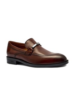 BOSS BLACK Skórzane loafersy Tayil ze sklepu Gomez Fashion Store w kategorii Mokasyny męskie - zdjęcie 184303948