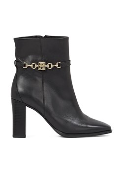 Tommy Hilfiger Skórzane botki na słupku ze sklepu Gomez Fashion Store w kategorii Botki - zdjęcie 184303966