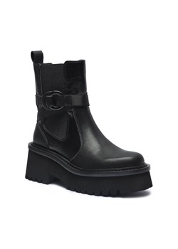 Liu Jo Skórzane botki na platformie FLAIR 16 ze sklepu Gomez Fashion Store w kategorii Botki - zdjęcie 184304019