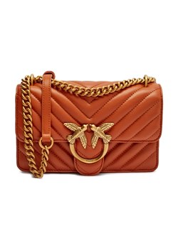 Pinko Skórzana torebka na ramię Love One Mini ze sklepu Gomez Fashion Store w kategorii Listonoszki - zdjęcie 184304086