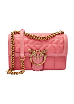 Pinko Skórzana torebka na ramię Quilted Love Birds ze sklepu Gomez Fashion Store w kategorii Listonoszki - zdjęcie 184304115