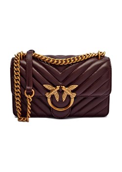 Pinko Skórzana torebka na ramię Love One Mini ze sklepu Gomez Fashion Store w kategorii Listonoszki - zdjęcie 184304129