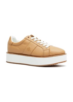 LAUREN RALPH LAUREN Skórzane sneakersy AMELIA ze sklepu Gomez Fashion Store w kategorii Buty sportowe damskie - zdjęcie 184304155