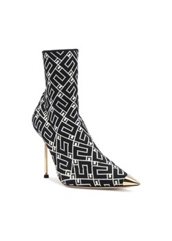 Elisabetta Franchi Botki | z dodatkiem skóry ze sklepu Gomez Fashion Store w kategorii Botki - zdjęcie 184304178