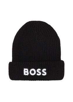 BOSS Kidswear Czapka | z dodatkiem wełny ze sklepu Gomez Fashion Store w kategorii Czapki dziecięce - zdjęcie 184304179
