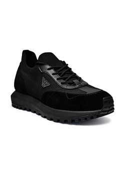 Emporio Armani Sneakersy | z dodatkiem skóry ze sklepu Gomez Fashion Store w kategorii Buty sportowe męskie - zdjęcie 184304236