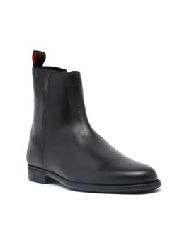 HUGO Skórzane sztyblety Kyron ze sklepu Gomez Fashion Store w kategorii Buty zimowe męskie - zdjęcie 184304307