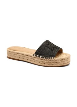 LAUREN RALPH LAUREN Klapki POLLY | z dodatkiem skóry ze sklepu Gomez Fashion Store w kategorii Klapki damskie - zdjęcie 184304368