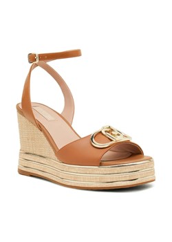 Liu Jo Skórzane koturny KAREN 01 ze sklepu Gomez Fashion Store w kategorii Espadryle damskie - zdjęcie 184304427