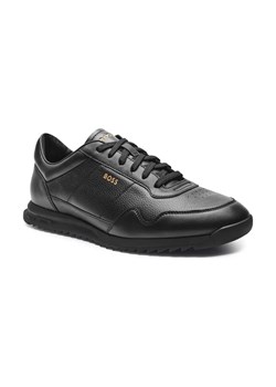 BOSS BLACK Skórzane sneakersy Zayn_Lowp_lttb ze sklepu Gomez Fashion Store w kategorii Buty sportowe męskie - zdjęcie 184304456