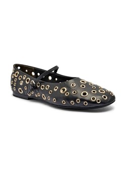 TORY BURCH Skórzane baleriny EYELET MARY JANE ze sklepu Gomez Fashion Store w kategorii Balerinki - zdjęcie 184304488