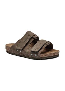 Birkenstock Skórzane klapki Uji ze sklepu Gomez Fashion Store w kategorii Klapki męskie - zdjęcie 184304597