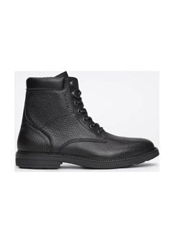 Tommy Hilfiger Skórzane trapery PEBBLE ze sklepu Gomez Fashion Store w kategorii Buty zimowe męskie - zdjęcie 184304639