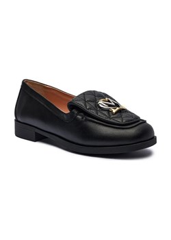 Love Moschino Skórzane loafersy ze sklepu Gomez Fashion Store w kategorii Półbuty damskie - zdjęcie 184304649