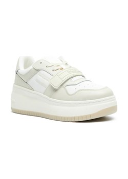 Tommy Jeans Sneakersy RETRO BASKET | z dodatkiem skóry ze sklepu Gomez Fashion Store w kategorii Buty sportowe damskie - zdjęcie 184304669