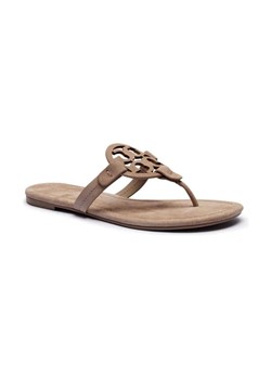TORY BURCH Skórzane japonki MILLER ze sklepu Gomez Fashion Store w kategorii Klapki damskie - zdjęcie 184304687