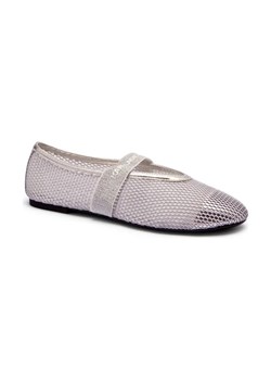 Karl Lagerfeld Baleriny KARO | z dodatkiem skóry ze sklepu Gomez Fashion Store w kategorii Balerinki - zdjęcie 184304705