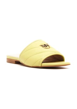 Pinko Skórzane klapki MOLLY ze sklepu Gomez Fashion Store w kategorii Klapki damskie - zdjęcie 184304749