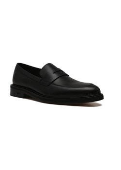 BOSS BLACK Skórzane loafersy Larry-L_Loaf_bu ze sklepu Gomez Fashion Store w kategorii Mokasyny męskie - zdjęcie 184304939