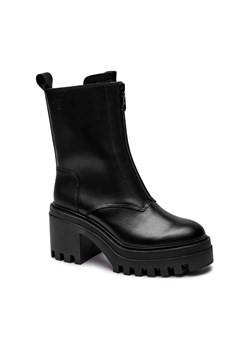 Calvin Klein Jeans Skórzane botki na słupku CHUNKY ze sklepu Gomez Fashion Store w kategorii Botki - zdjęcie 184305046