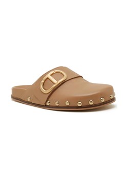 TWINSET Skórzane mule ze sklepu Gomez Fashion Store w kategorii Klapki damskie - zdjęcie 184305048