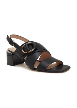 Pinko Skórzane sandały na słupku ze sklepu Gomez Fashion Store w kategorii Sandały damskie - zdjęcie 184305059