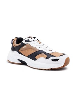 BOSS BLACK Skórzane sneakersy Levitt_Runn_lt ze sklepu Gomez Fashion Store w kategorii Buty sportowe męskie - zdjęcie 184305066