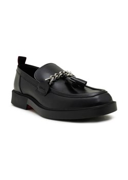 HUGO Skórzane loafersy Iker_mocc_lt ze sklepu Gomez Fashion Store w kategorii Mokasyny męskie - zdjęcie 184305069