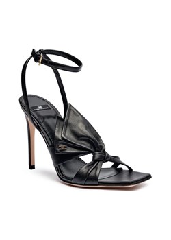 Elisabetta Franchi Skórzane sandały na szpilce ze sklepu Gomez Fashion Store w kategorii Sandały damskie - zdjęcie 184305137
