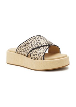 Tommy Hilfiger Klapki TH MONO RAFIA ze sklepu Gomez Fashion Store w kategorii Klapki damskie - zdjęcie 184305175