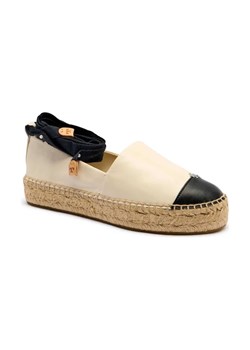 TORY BURCH Skórzane espadryle CAP-TOE ze sklepu Gomez Fashion Store w kategorii Espadryle damskie - zdjęcie 184305186