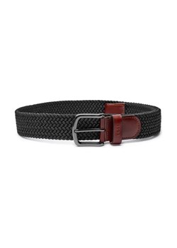 BOSS BLACK Pasek Sash-Wn-Tx_Sz35 | z dodatkiem skóry ze sklepu Gomez Fashion Store w kategorii Paski męskie - zdjęcie 184305246