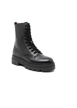 Tommy Hilfiger Skórzane botki ze sklepu Gomez Fashion Store w kategorii Workery damskie - zdjęcie 184305277