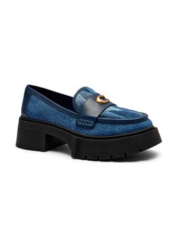 Coach Jeansowe loafersy LEAH | z dodatkiem skóry ze sklepu Gomez Fashion Store w kategorii Półbuty damskie - zdjęcie 184305286