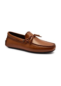 BOSS BLACK Skórzane mokasyny Noel_Mocc_ltlc ze sklepu Gomez Fashion Store w kategorii Mokasyny męskie - zdjęcie 184305356