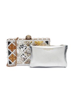 Kurt Geiger Torebka na ramię + saszetka CRYSTAL QUILT ze sklepu Gomez Fashion Store w kategorii Kopertówki - zdjęcie 184305385