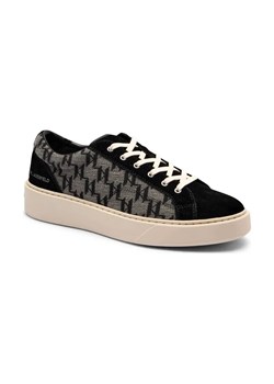 Karl Lagerfeld Sneakersy FLINT II | z dodatkiem skóry ze sklepu Gomez Fashion Store w kategorii Buty sportowe męskie - zdjęcie 184305437