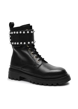Love Moschino Skórzane botki ze sklepu Gomez Fashion Store w kategorii Botki - zdjęcie 184305486
