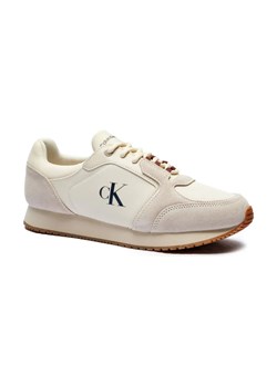 Calvin Klein Jeans Sneakersy RETRO SOCK RUNNER | z dodatkiem skóry ze sklepu Gomez Fashion Store w kategorii Buty sportowe męskie - zdjęcie 184305496