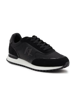 Karl Lagerfeld Sneakersy VELOCITOR II Mono Rivet Lo Lace | z dodatkiem skóry ze sklepu Gomez Fashion Store w kategorii Buty sportowe męskie - zdjęcie 184305607
