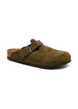 Birkenstock Skórzane mule Boston LEVE ze sklepu Gomez Fashion Store w kategorii Klapki męskie - zdjęcie 184305647