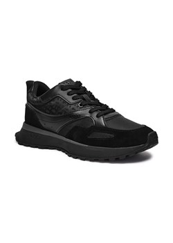 BOSS BLACK Sneakersy Jonah_Runn_mxmnN | z dodatkiem skóry ze sklepu Gomez Fashion Store w kategorii Buty sportowe męskie - zdjęcie 184305655