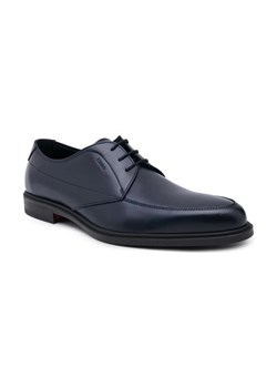 HUGO Skórzane derby Kerr_ltap ze sklepu Gomez Fashion Store w kategorii Buty eleganckie męskie - zdjęcie 184305665